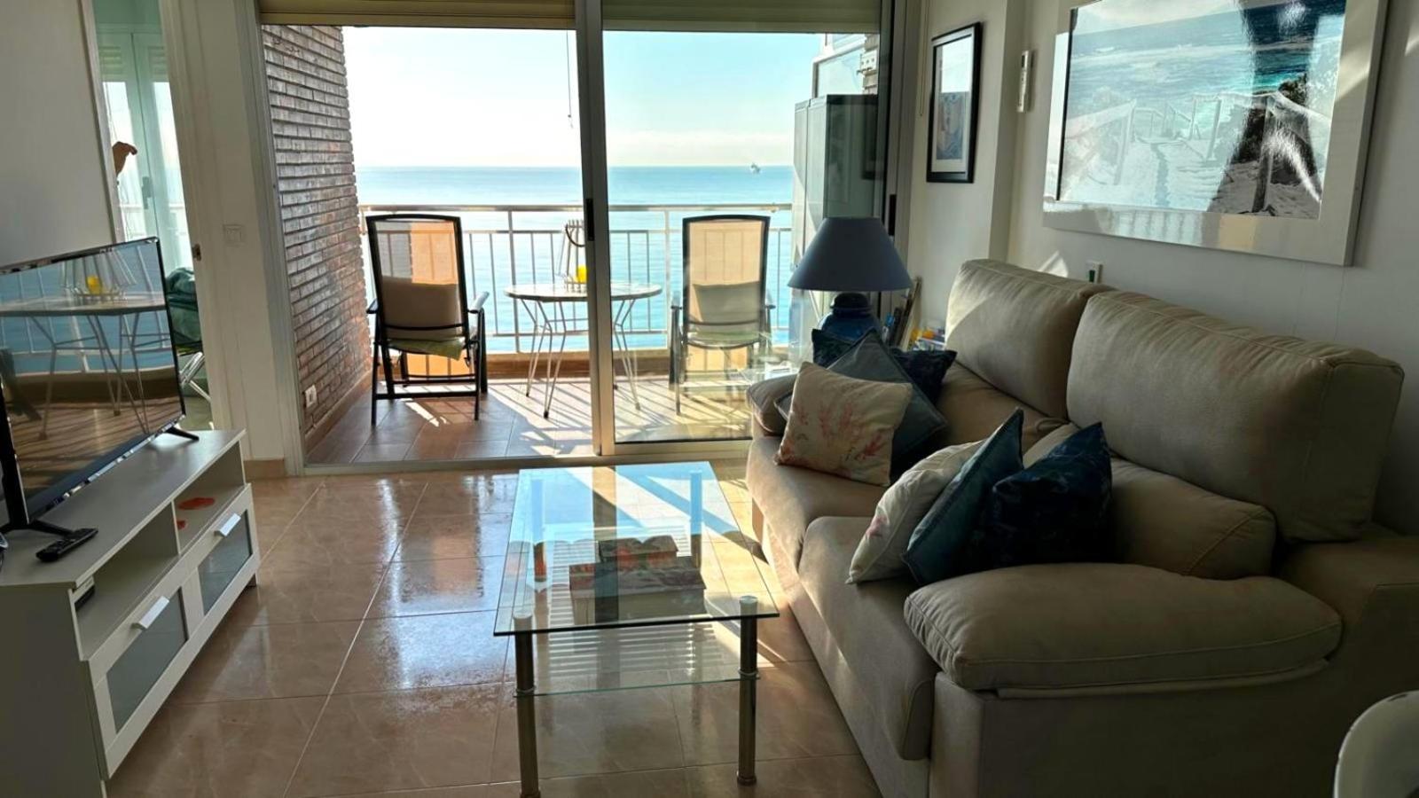 Apartamento Con Vistas Al Mar Primera Linea De Playa Del Postiguet Alicante Extérieur photo